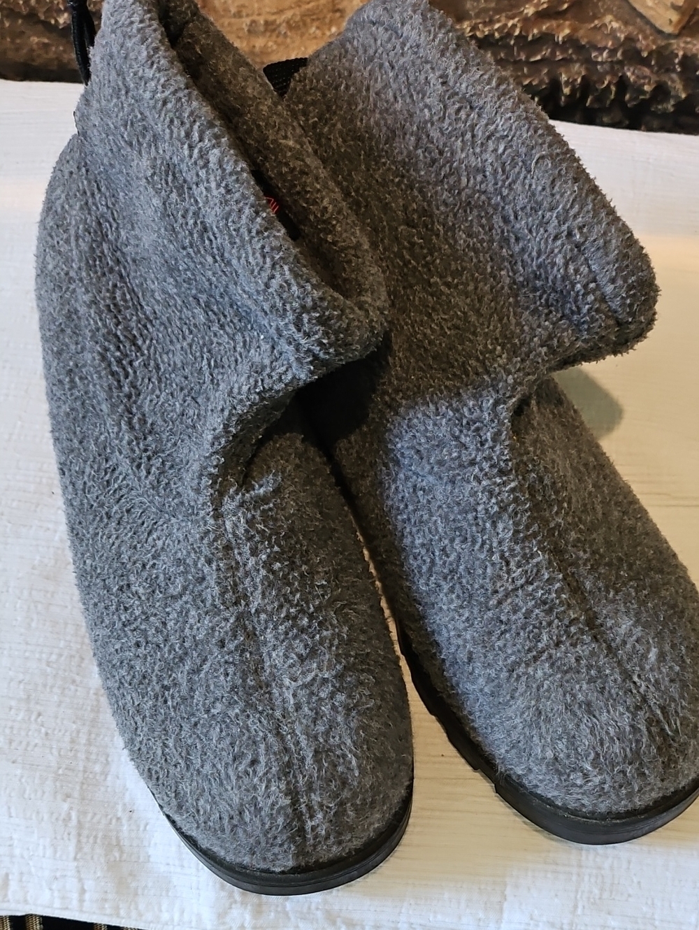 Sporto Short Flannel Boots Insulted Womens Size 7
